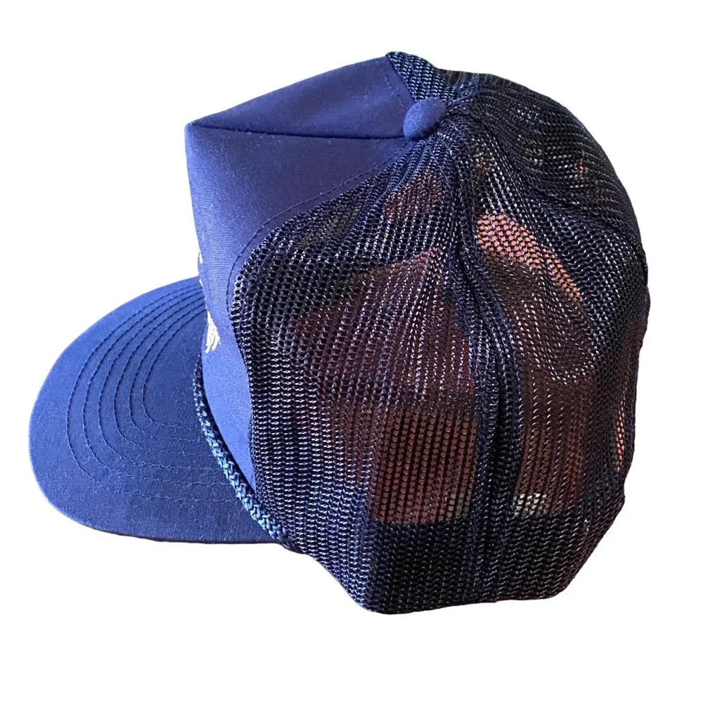 Allstates Fabricating Co Safety First Corded Snapback Trucker Hat Industrial‎